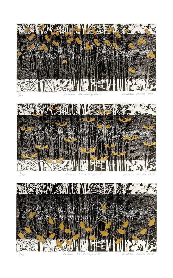 Zaman Kompozisyonu I-II-III, 2018